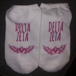 delta zeta socks